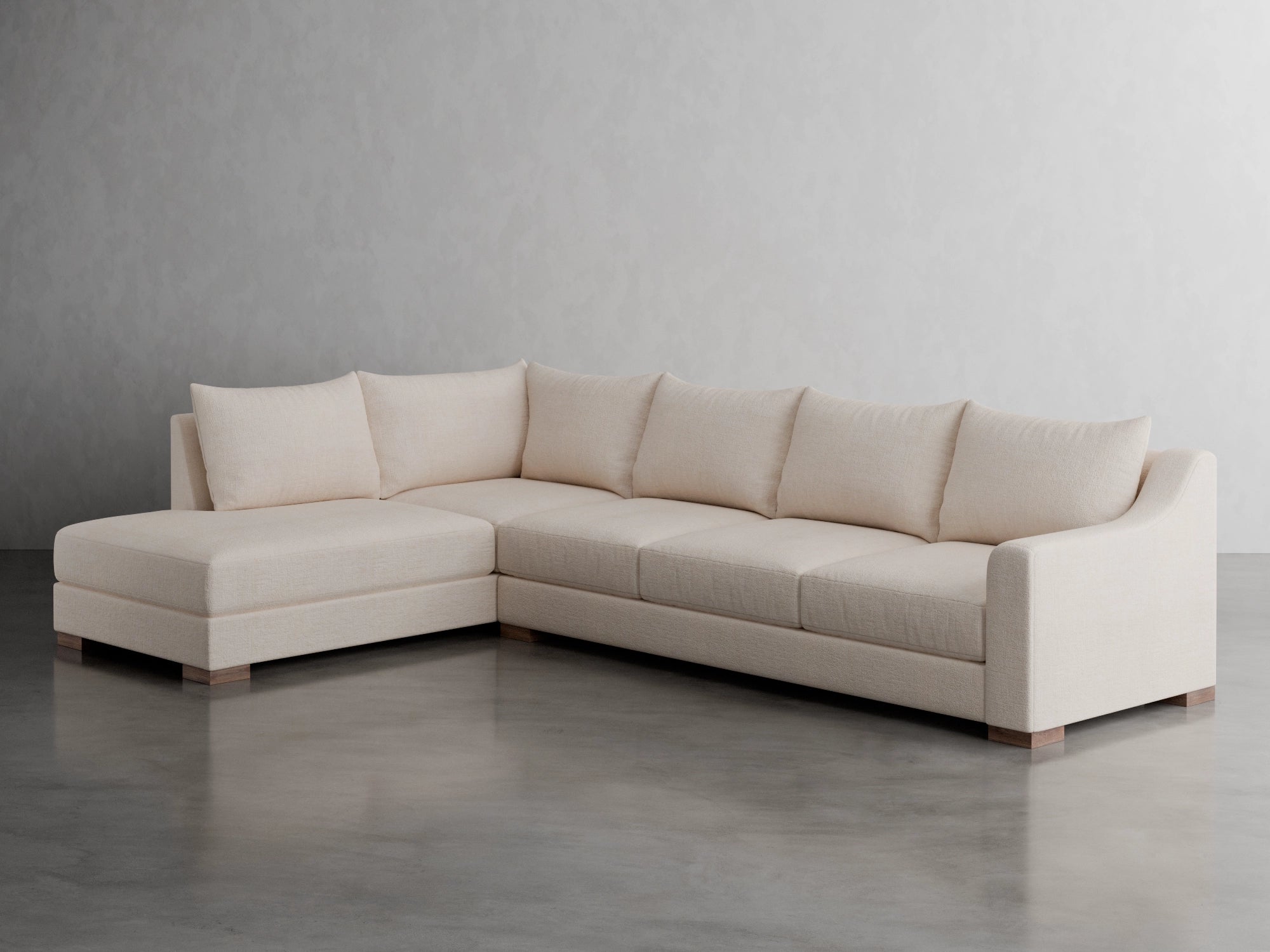Astra Right L Bumper Sectional