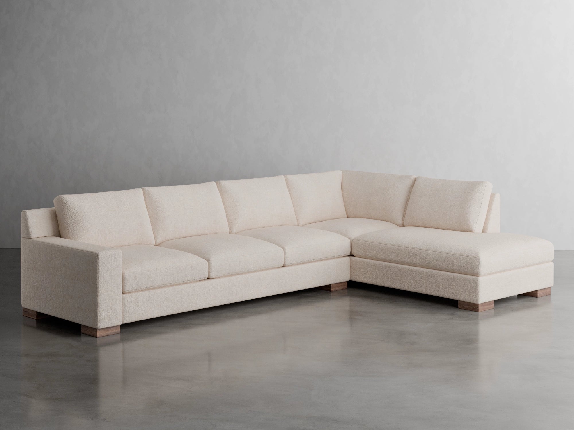 Brixton Left L Bumper Sectional