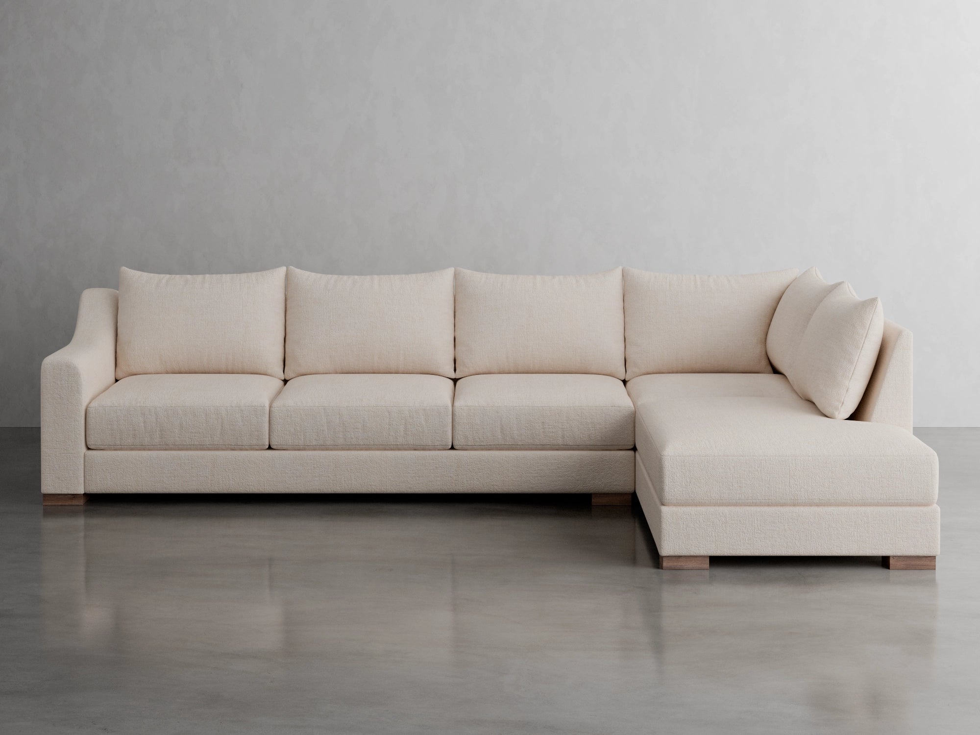 Astra Left L Bumper Sectional