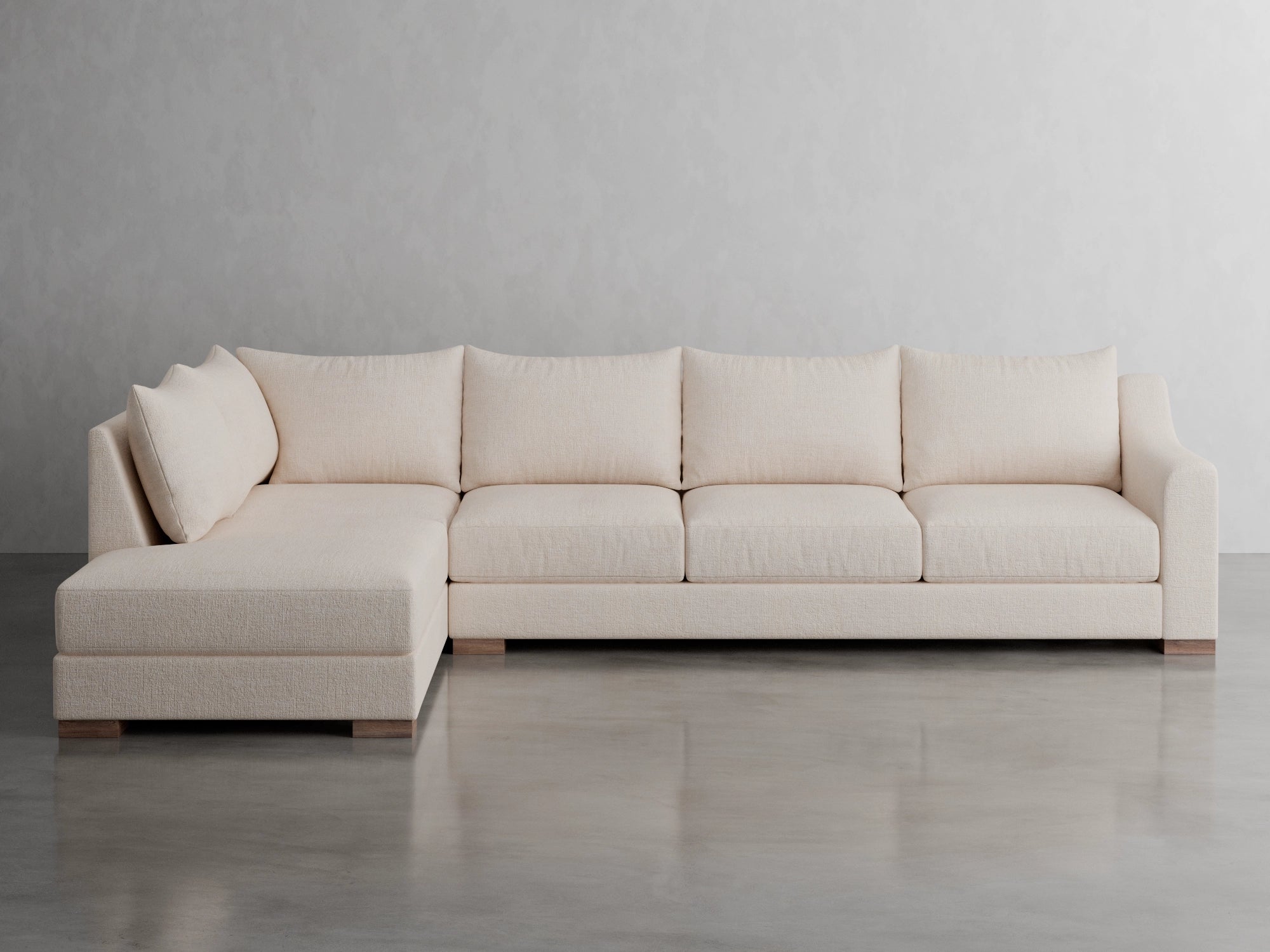 Astra Right L Bumper Sectional